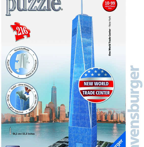 RAVENSBURGER Puzzle 3D New World Trade Center 216 dílků