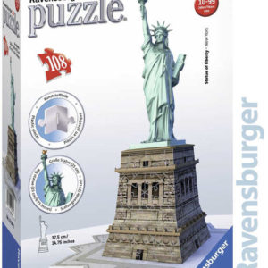 RAVENSBURGER Puzzle 3D Socha Svobody 108 dílků