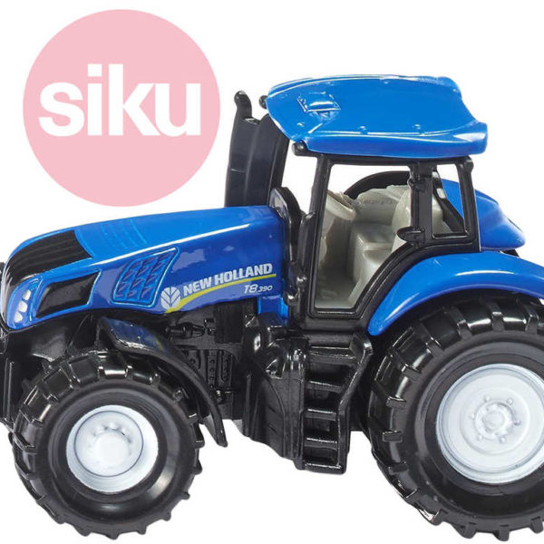 SIKU Model traktor New Holland modrý kov