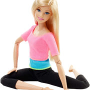 MATTEL BRB Barbie panenka fitness realistický pohyb 22 kloubů ohebná 4 druhy