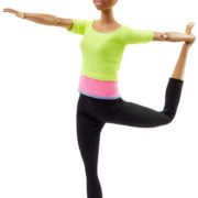MATTEL BRB Barbie panenka fitness realistický pohyb 22 kloubů ohebná 4 druhy