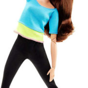 MATTEL BRB Barbie panenka fitness realistický pohyb 22 kloubů ohebná 4 druhy