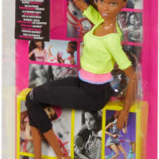 MATTEL BRB Barbie panenka fitness realistický pohyb 22 kloubů ohebná 4 druhy