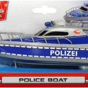 DICKIE Člun 30cm plastový policejní loďka na baterie