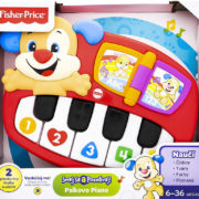 FISHER PRICE Pianko pejskovo naučné interaktivní CZ na baterie Zvuk plast