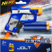 HASBRO NERF ELITE Kapesní dětská pistole N-Strike Jolt set se 2 náboji na kartě