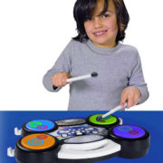 SIMBA Bubny dětské elektronické kompatibilní s MP3 na baterie plast