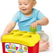 CLEMENTONI CLEMMY Baby Kyblík prostrkovací s 18 kostkami