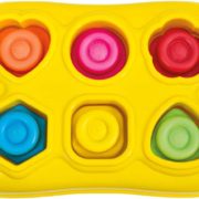 CLEMENTONI CLEMMY Baby Kyblík prostrkovací s 18 kostkami