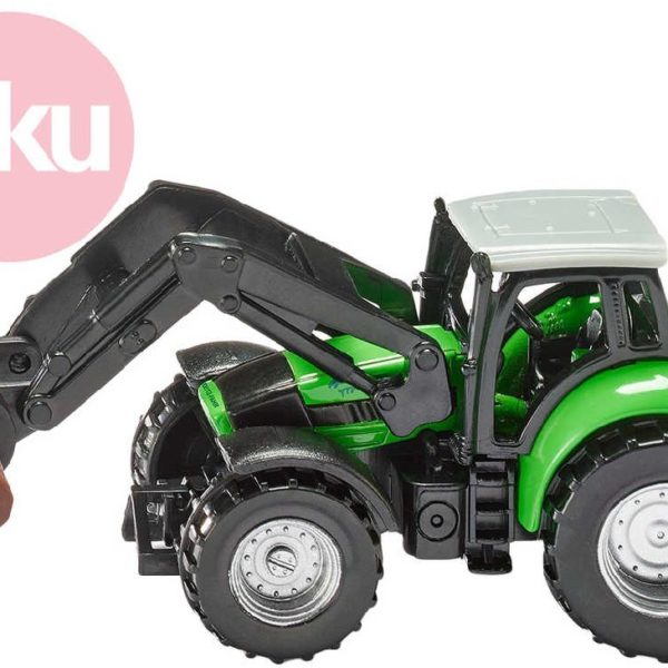 SIKU Model traktor s kleštěmi na dříví kov