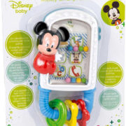 CLEMENTONI Baby chrastítko telefon Mickey Mouse kousátko pro miminko plast