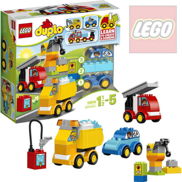 LEGO DUPLO 10816 Moje první autíčka a náklaďáky