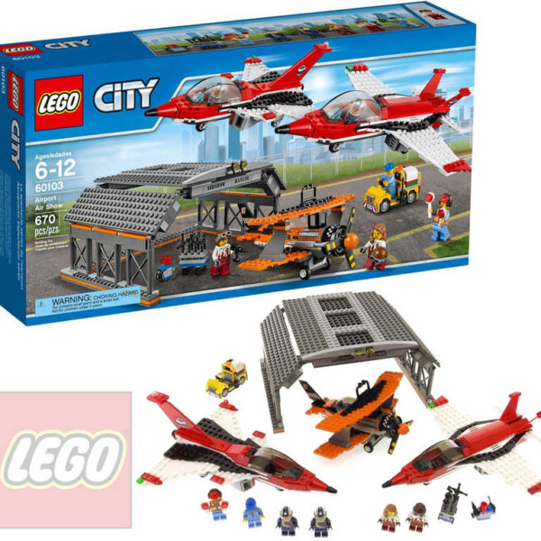 LEGO CITY Letiště - letecká show 60103 STAVEBNICE
