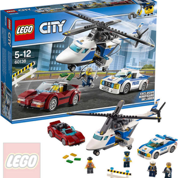 LEGO CITY Honička ve vysoké rychlosti 60138 STAVEBNICE