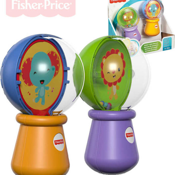 FISHER PRICE Baby Rumba koule set 1 pár chrastítko se zvířátky pro miminko plast