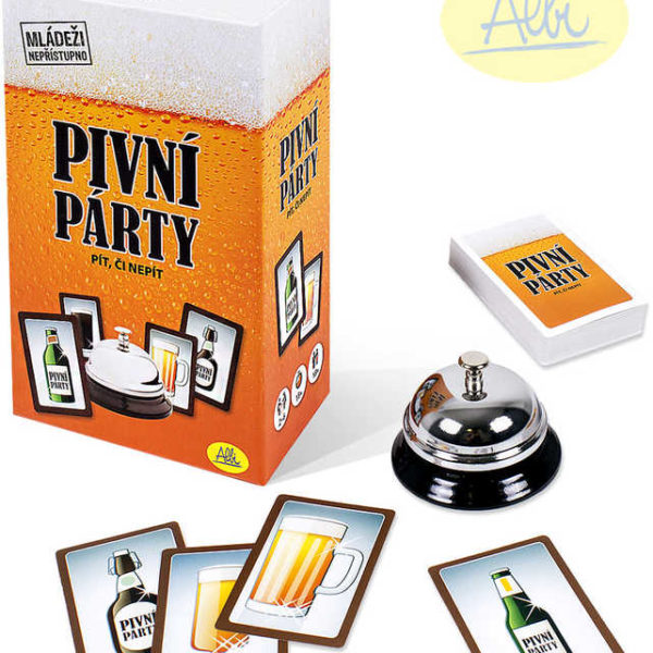 ALBI HRA Pivní párty postřehová pít či nepít pro dospělé *SPOLEČENSKÉ HRY* ALBI HRA Pivní párty postřehová pít či nepít pro dospělé *SPOLEČENSKÉ HRY*