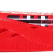 ACRA Sáňky (sáně) plastové FIRECOM pro 2 osoby červené A2047