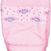 ZAPF BABY BORN Plenky pro panenku sada 5 ks růžové