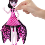 MATTEL Monster High Netopýrka Draculaura měnící se panenka
