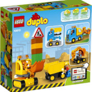 LEGO DUPLO Pásový bagr a náklaďák 10812 STAVEBNICE