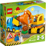 LEGO DUPLO Pásový bagr a náklaďák 10812 STAVEBNICE