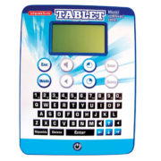 Tablet dětský 120 funkcí naučný CZ + AJ na baterie Světlo Zvuk