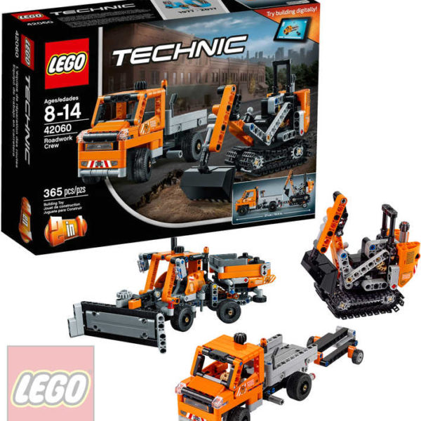 LEGO TECHNIC Silničáři 3v1 42060 STAVEBNICE