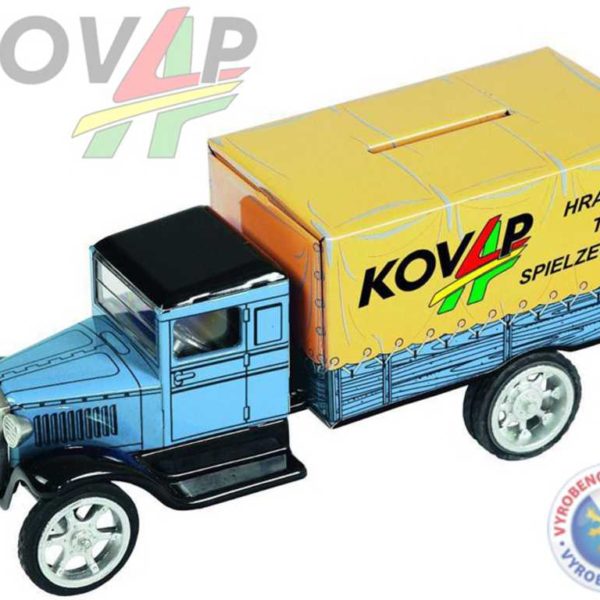 KOVAP Auto nákladní Hawkeye pokladnička plechová model Kov 0601