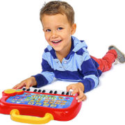 SIMBA Piano dětské klávesy elektronické 31cm funny keyboard zvířecí zvuky SIMBA Piano dětské klávesy elektronické 31cm funny keyboard zvířecí zvuky