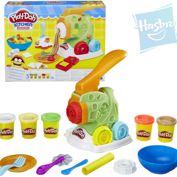 HASBRO PLAY-DOH Kreativní set plastelína s mlýnkem a doplňky na výrobu těstovin