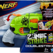 HASBRO NERF Pistole Zombie kapesní Doublestrike Set s náboji