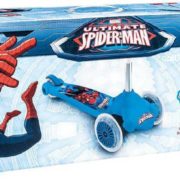 ACRA Koloběžka Mondo skládací kloubové řízení Spiderman modrá