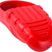 BIG Ochranné dětské návleky na botičky vel.21-27 protiskluzové červené 1 pár
