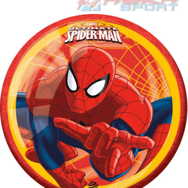 ACRA Míč potištěný Mondo Spiderman Hero 23cm červený
