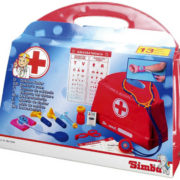 SIMBA Doktorský kufřík plastový set taška s tlakoměrem a doplňky