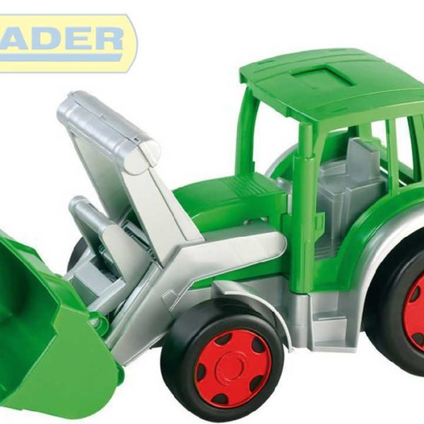 WADER Auto Gigant Truck funkční nakladač Farmer 55cm zelený plast 66015