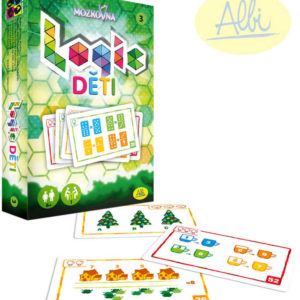 ALBI HRA Mozkovna Logic 3 pro děti karetní hádanky interaktivní