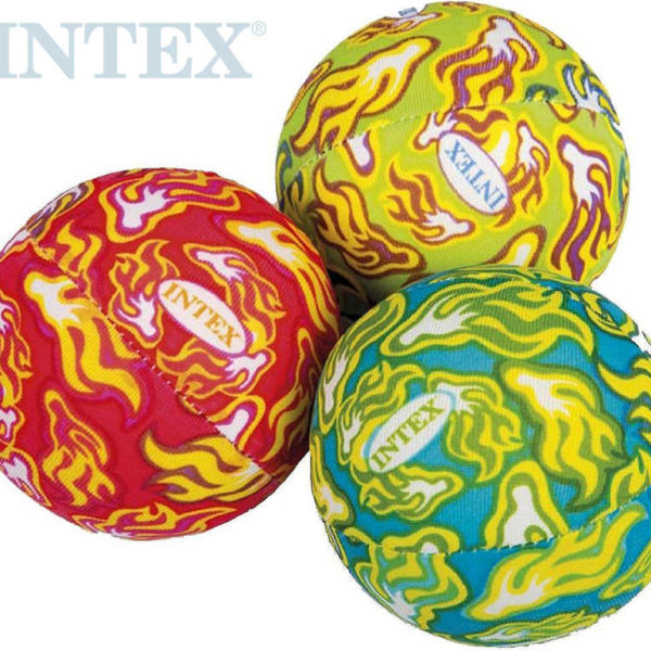 INTEX Míč dětská vodní bomba 5cm 3 barvy set 3ks v síťce 55505