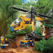 LEGO CITY Nákladní helikoptéra do džungle 60158 STAVEBNICE