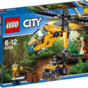 LEGO CITY Nákladní helikoptéra do džungle 60158 STAVEBNICE