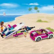 LEGO FRIENDS Andrein vůz s přívěsem pro člun 41316 STAVEBNICE
