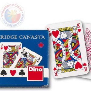DINO Hra karetní Canasta standard papírová krabička *SPOLEČENSKÉ HRY*