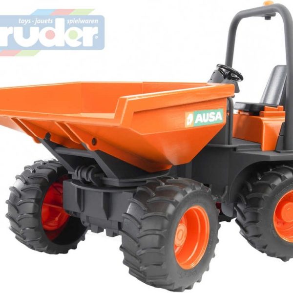 BRUDER 02449 (2449) Auto mini sklápěč minidumper Ausa funkční model 1:16 plast