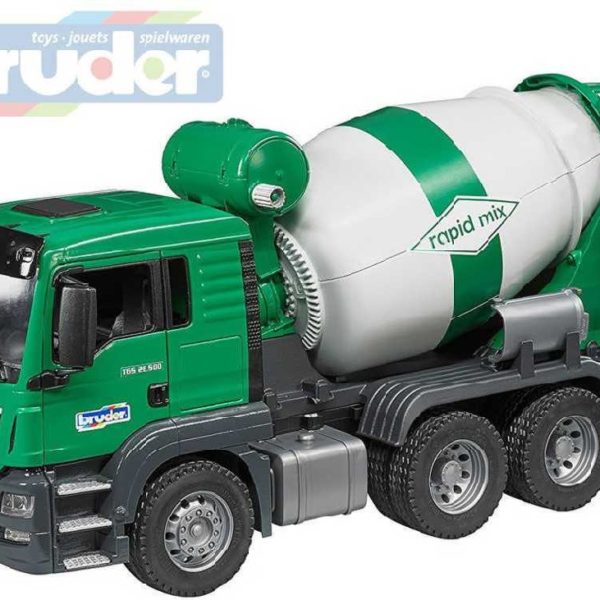 BRUDER 03710 (3710) Auto nákladní MAN TGS domíchávač funkční model 1:16 plast