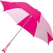 BINO DŘEVO Deštník dětský rukojeť zvířátko 58cm 4 barvy