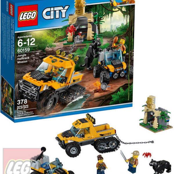 LEGO CITY Obrněný transportér do džungle 60159 STAVEBNICE