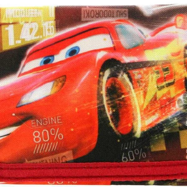 Peněženka dětská klučičí Cars (Auta) na suchý zip