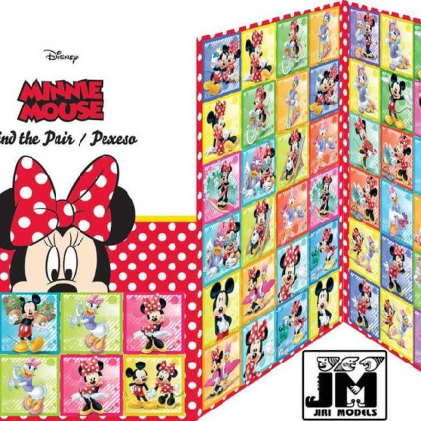 JIRI MODELS Hra pexeso Disney Minnie Mouse