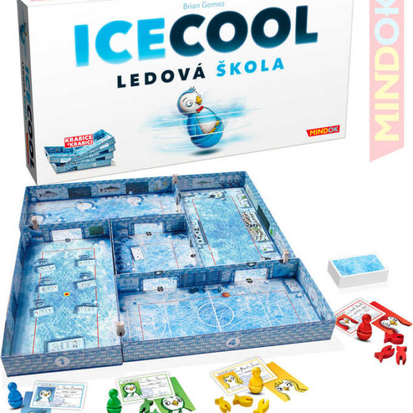 MINDOK HRA cvrnkací Ice Cool Ledová škola *SPOLEČENSKÉ HRY*