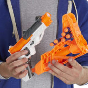 HASBRO Nerf ELITE Sharpfire 6v1 set dětská pistole + 10 nábojů plast